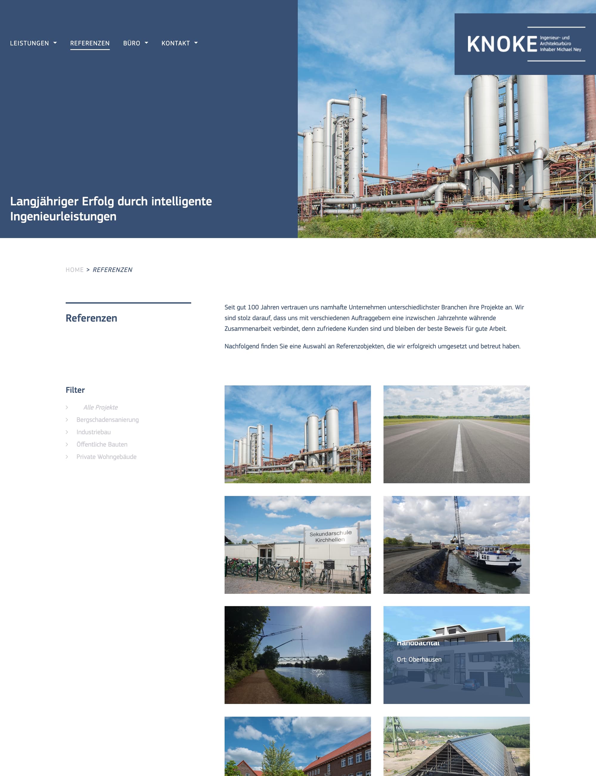 Bildschirmfoto von IB-KNOKE